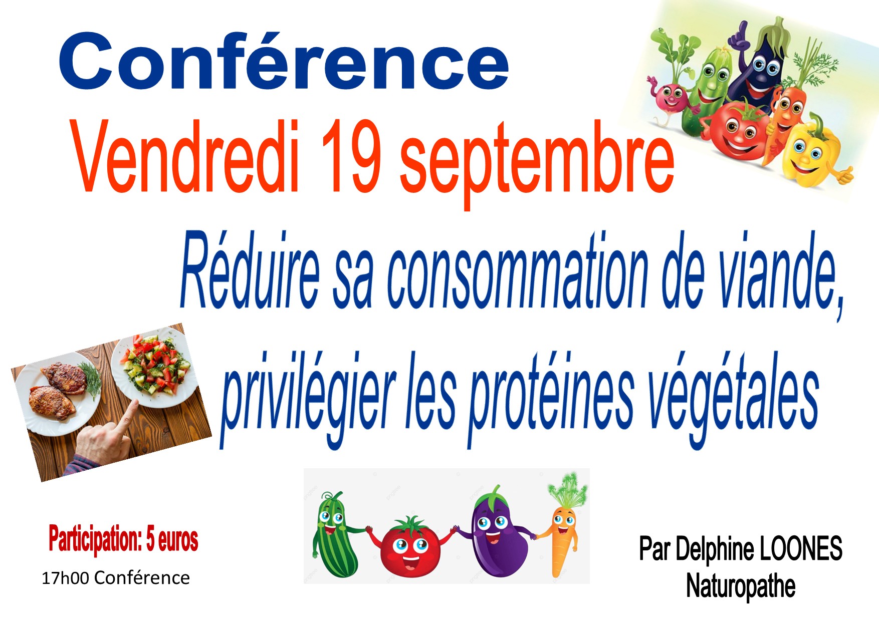 Conférence de Delphine Loones, naturopathe