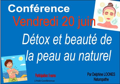 Conférence de Delphine Loones, naturopathe