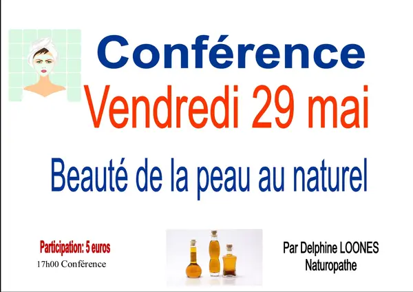 Conférence par Delphine Loones, naturopathe