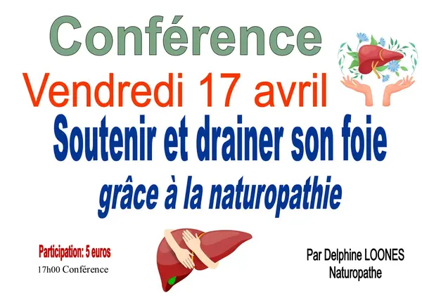 Conférence par Delphine Loones, naturopathe