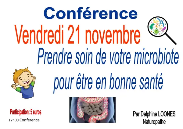 Conférence par Delphine Loones, naturopathe