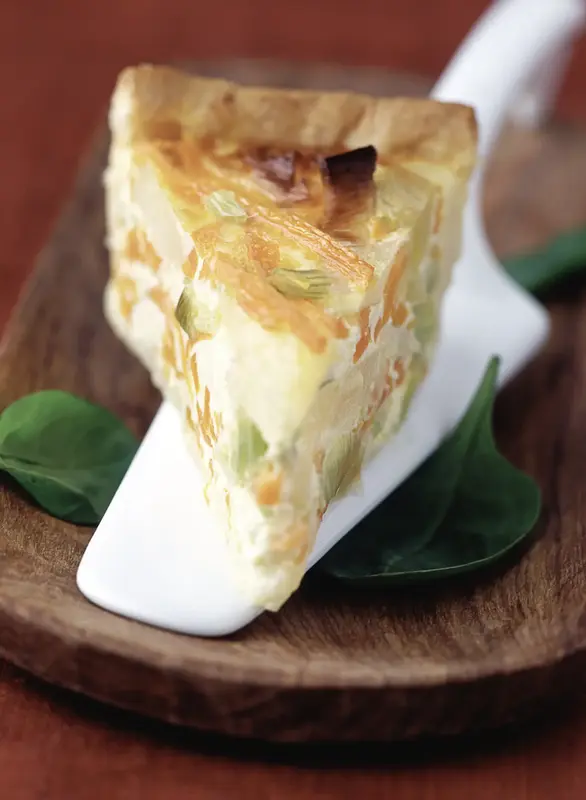 Tarte aux paillettes d'algues